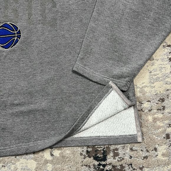 90's Orlando Magic Embroidered Pro Player NBA Pullover Sweatshirt 1/4 Zip - Picture 11 of 12